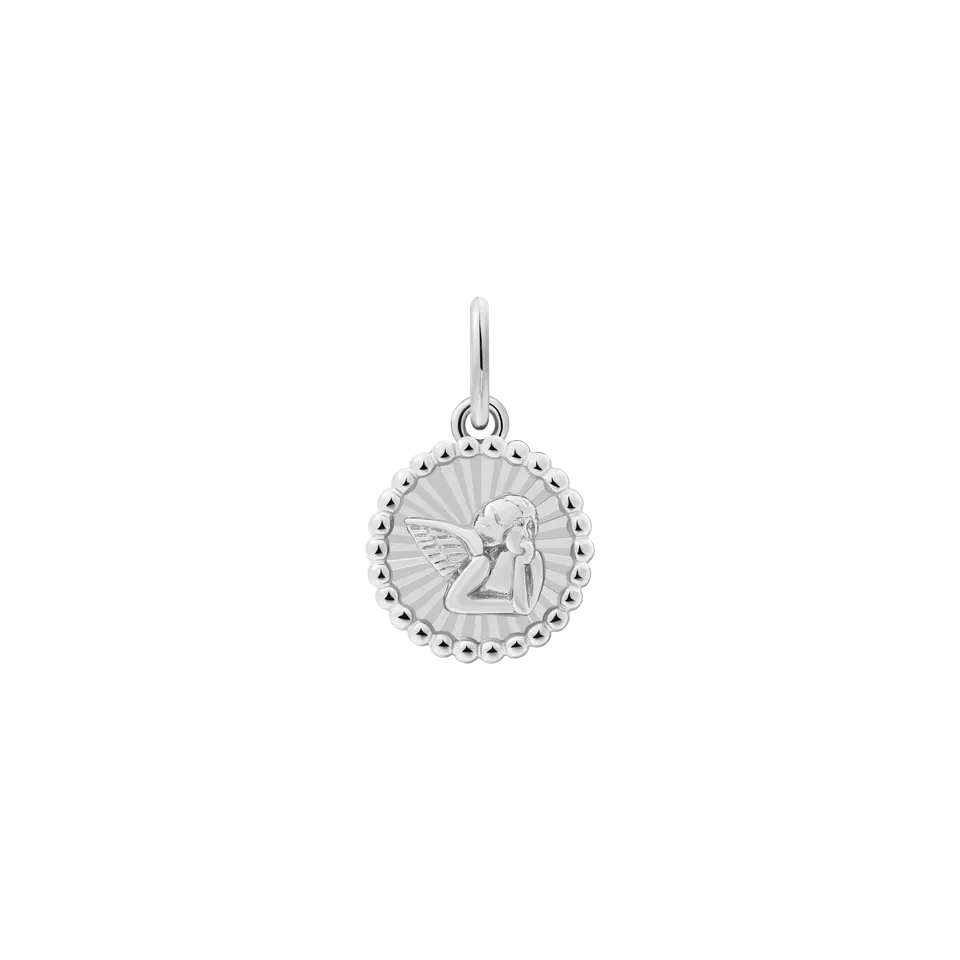 xenox-schutzengel-charm-xs10531-925-sterlingsilber-rhodiniert image 1