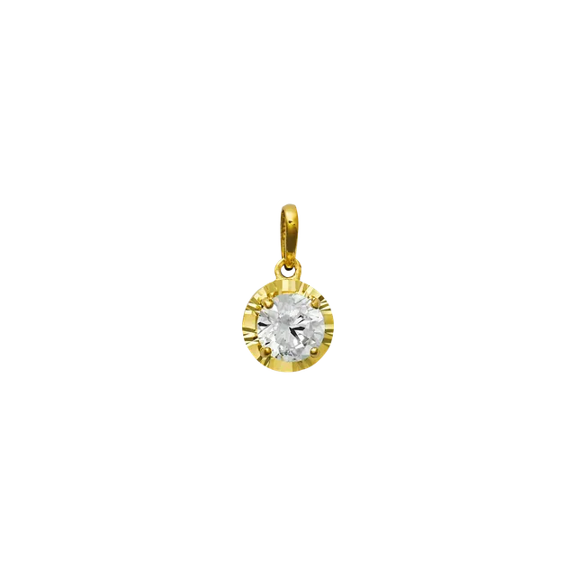 xenox-fine-anh-nger-585-gelbgold-mit-zirkonia-2 image 1
