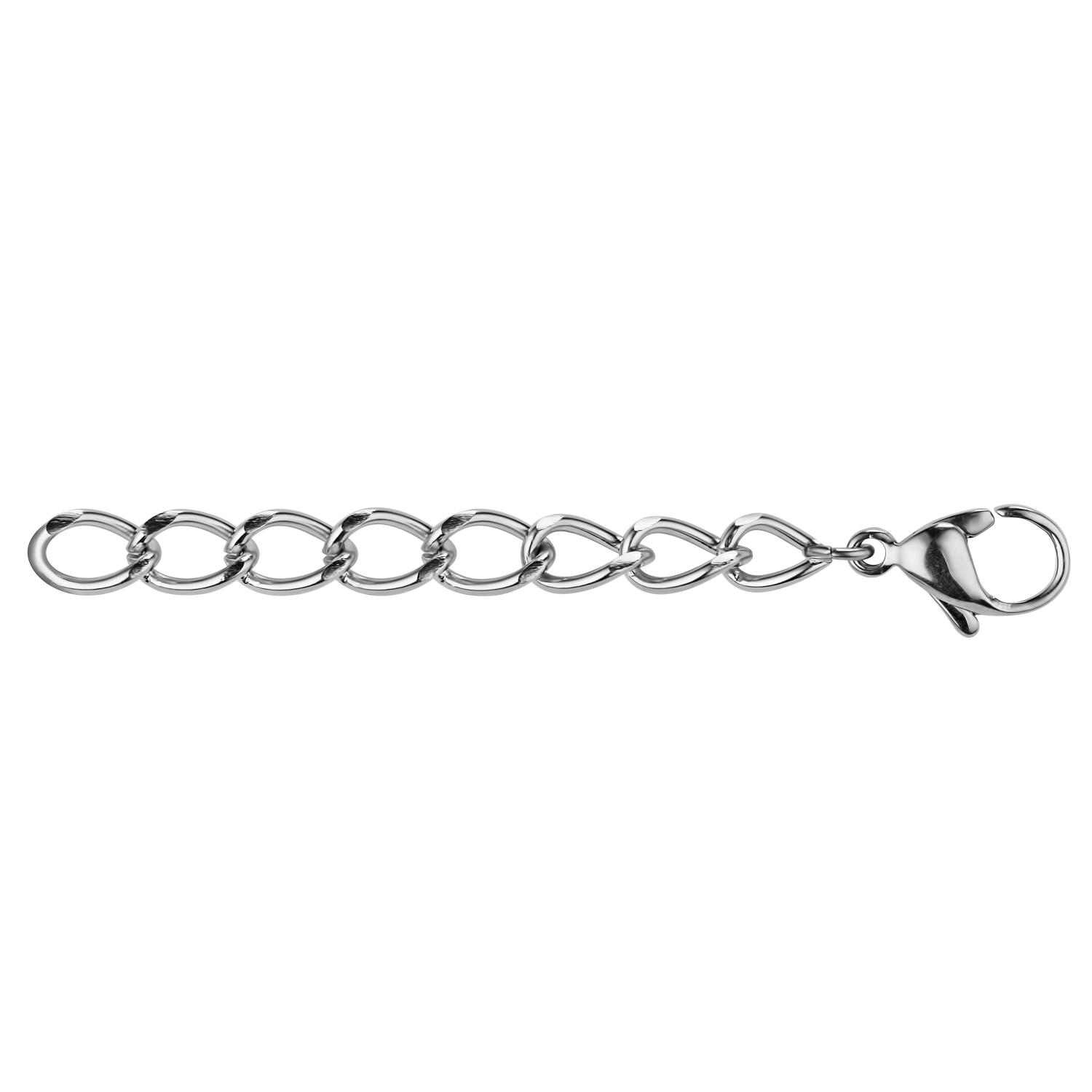 coeur-de-lion-verl-ngerungskettchen-mit-karabiner-edelstahl-silber-6-cm image 3