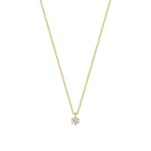 xenox-krappe-petite-halskette-925-sterlingsilber-mit-lab-grown-diamonds image 1