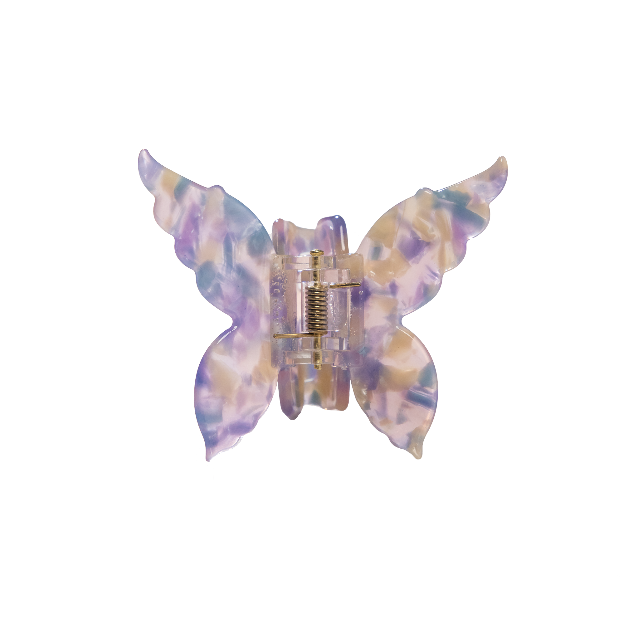 purelei-fairytale-schmetterling-haarklammer-regenbogen-acetate image 3