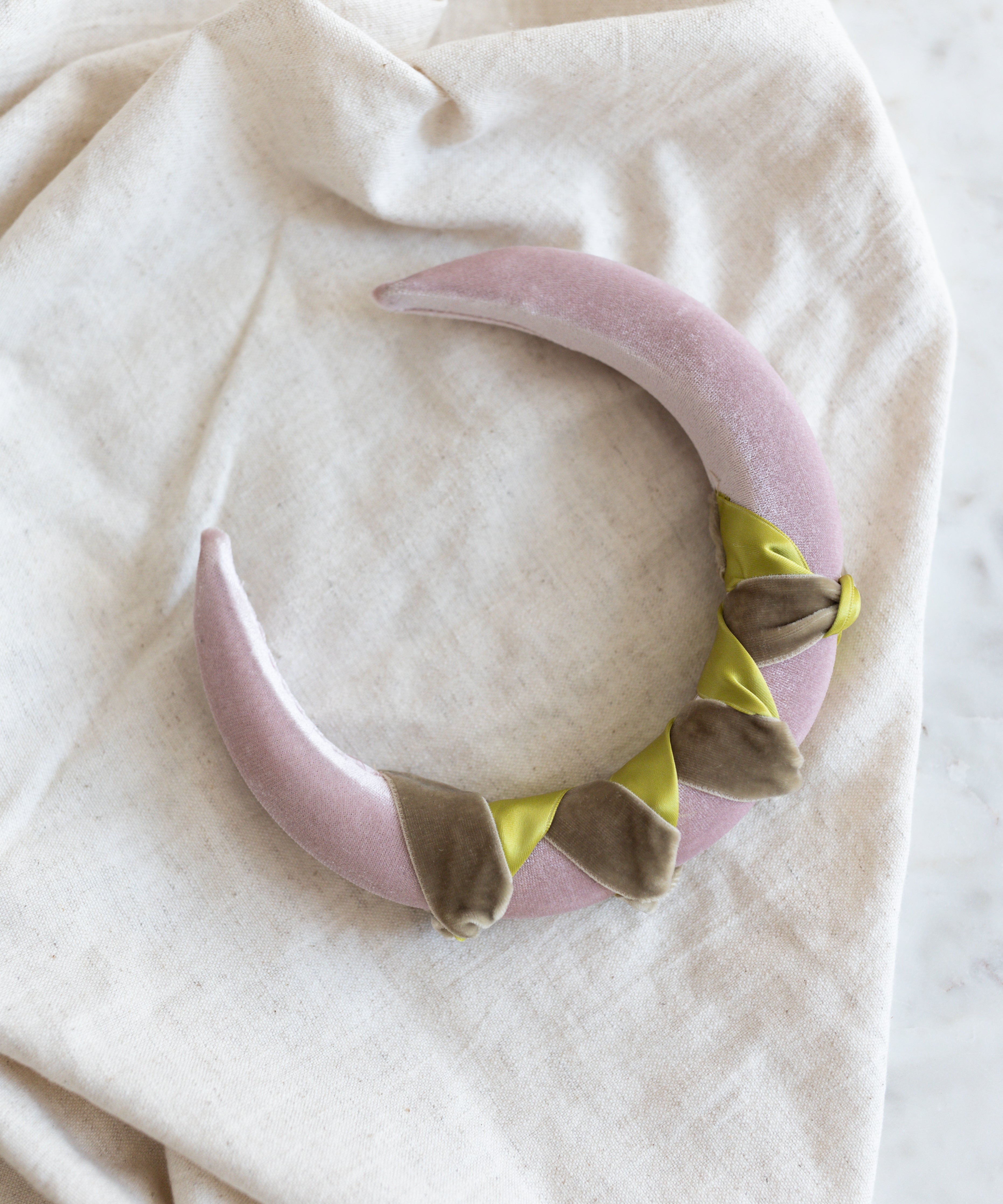 wald-berlin-headband-knot-rose-samt-haarreif-im-sample-sale-einheitsgr-e image 3