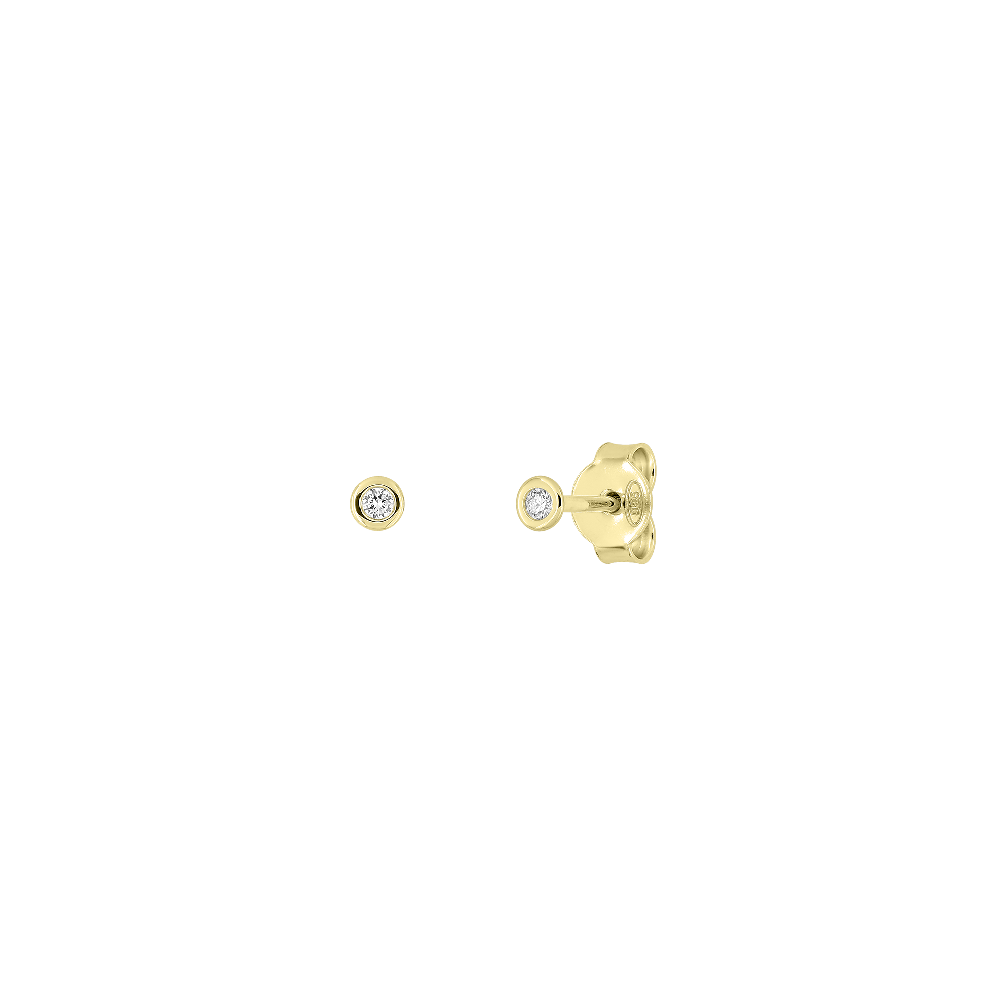 xenox-zarge-petite-ohrringe-925-sterlingsilber-mit-lab-grown-diamonds image 1