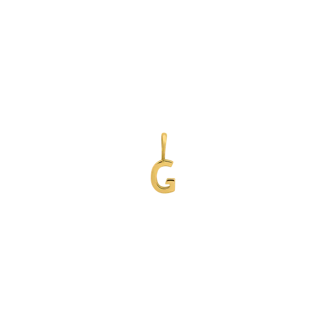 xenox-fine-g-letter-anh-nger-585-gelbgold-buchstabe-g image 1