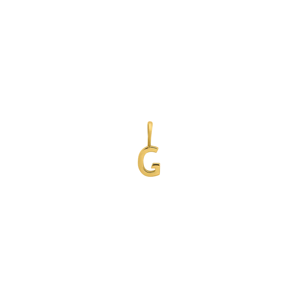 xenox-fine-g-letter-anh-nger-585-gelbgold-buchstabe-g image 1