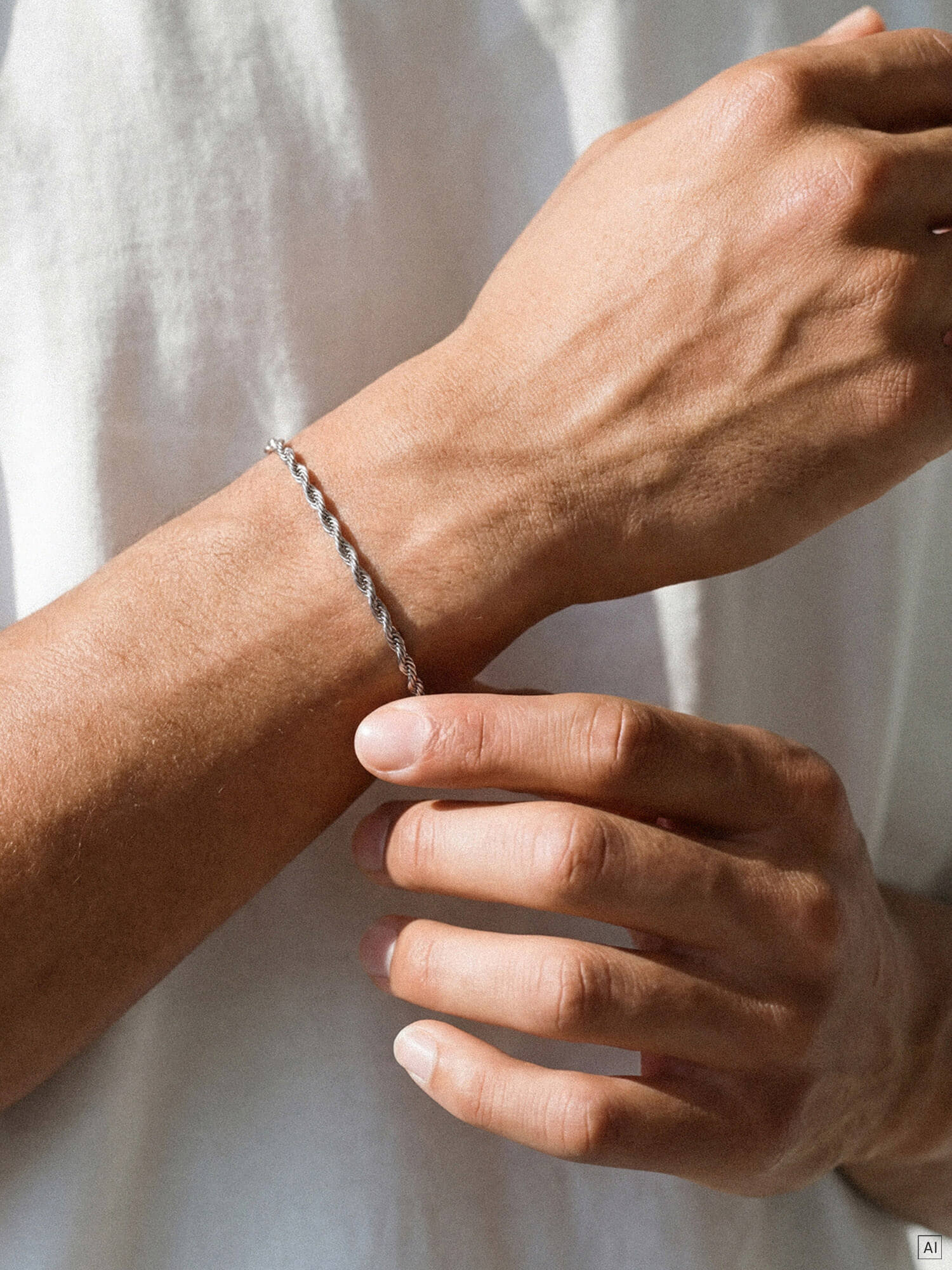 purelei-fine-rope-armband-gedreht-19-21-cm image 2