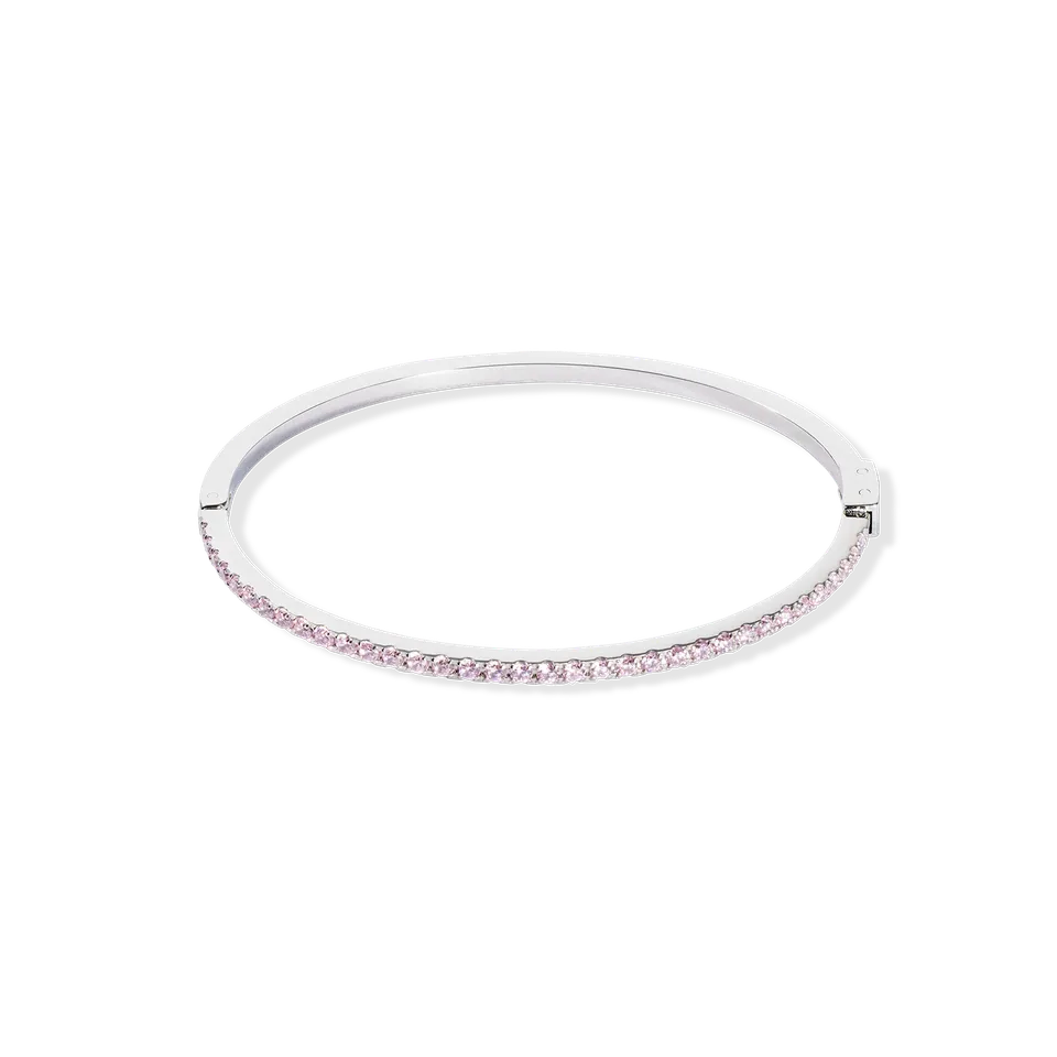 coeur-de-lion-eternal-love-armreif-silber-rosa image 1