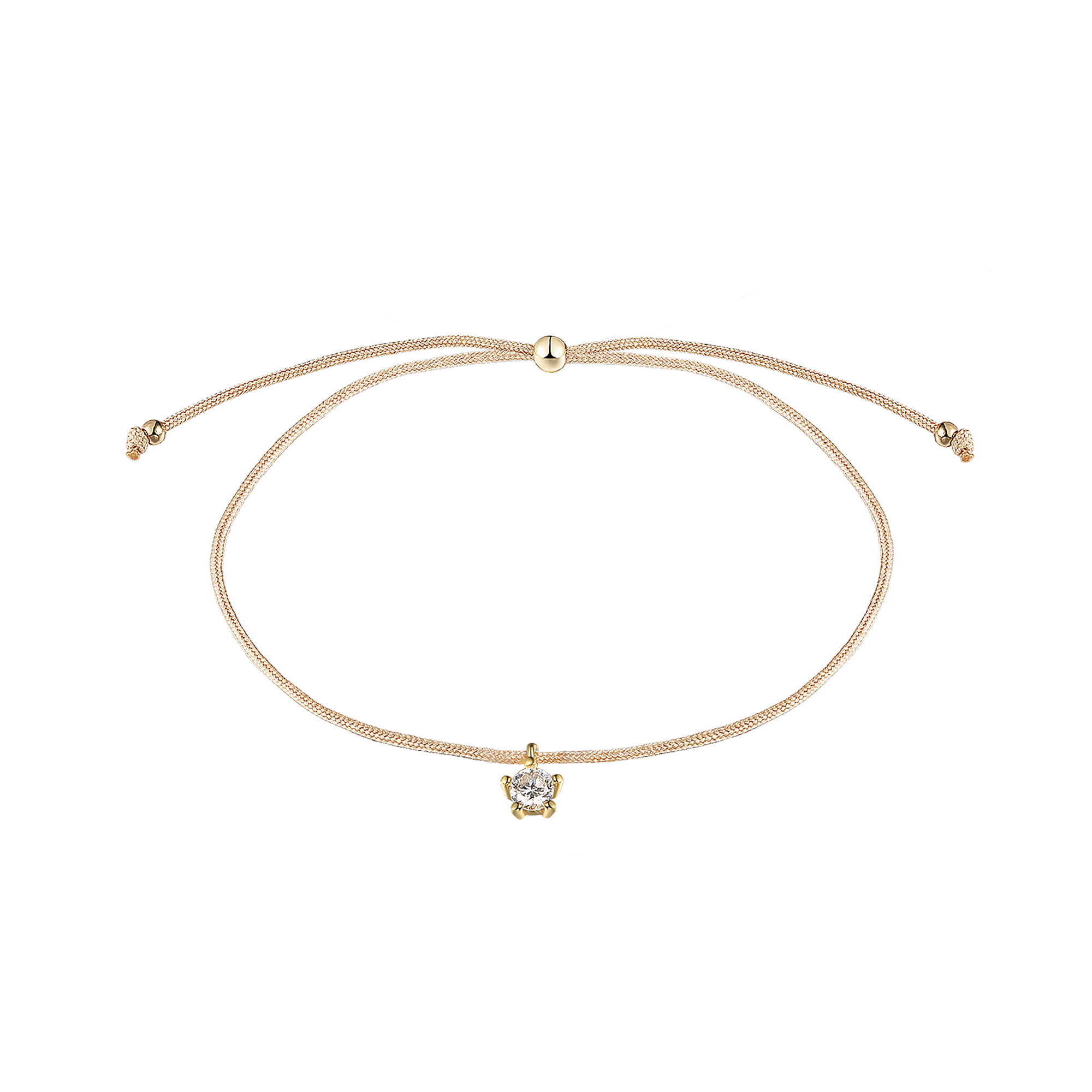 xenox-happy-armband-925-sterlingsilber-18k-vergoldet-mit-zirkonia image 1