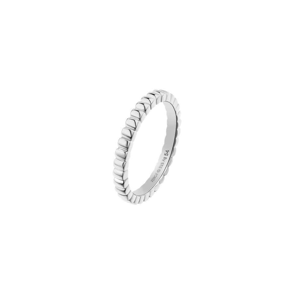 xenox-serene-ring-925-sterlingsilber-rhodiniert image 1