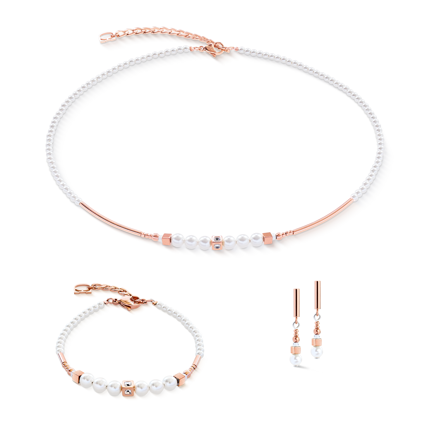 coeur-de-lion-armband-shimmering-princess-pearls-ros-gold-wei image 3