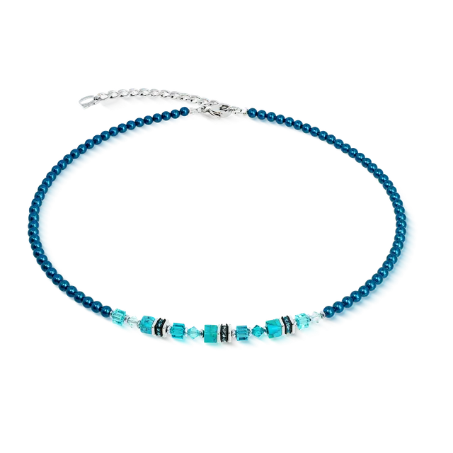 coeur-de-lion-princess-teal-glow-halskette-silber-t-rkis image 1