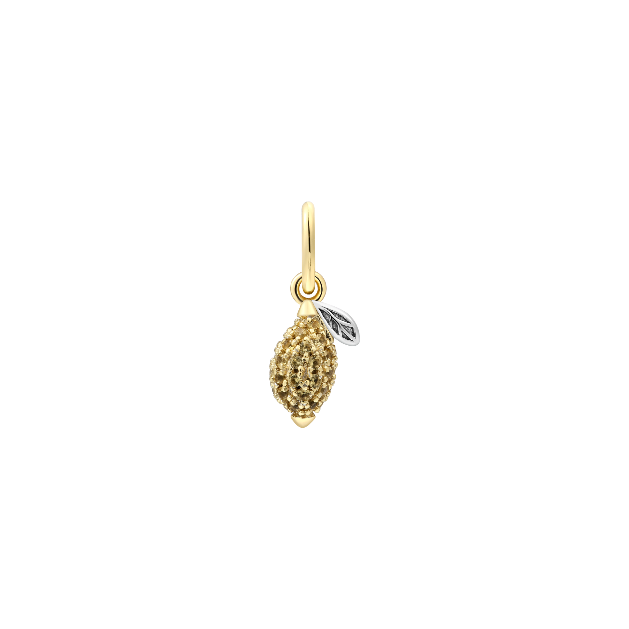 xenox-zitrone-charm-925-sterlingsilber-18k-vergoldet image 1