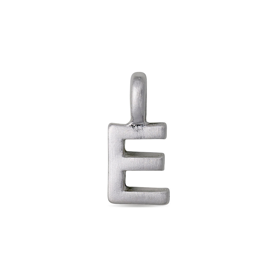 pilgrim-charm-e-anh-nger-versilbert-buchstabenanh-nger-e image 1