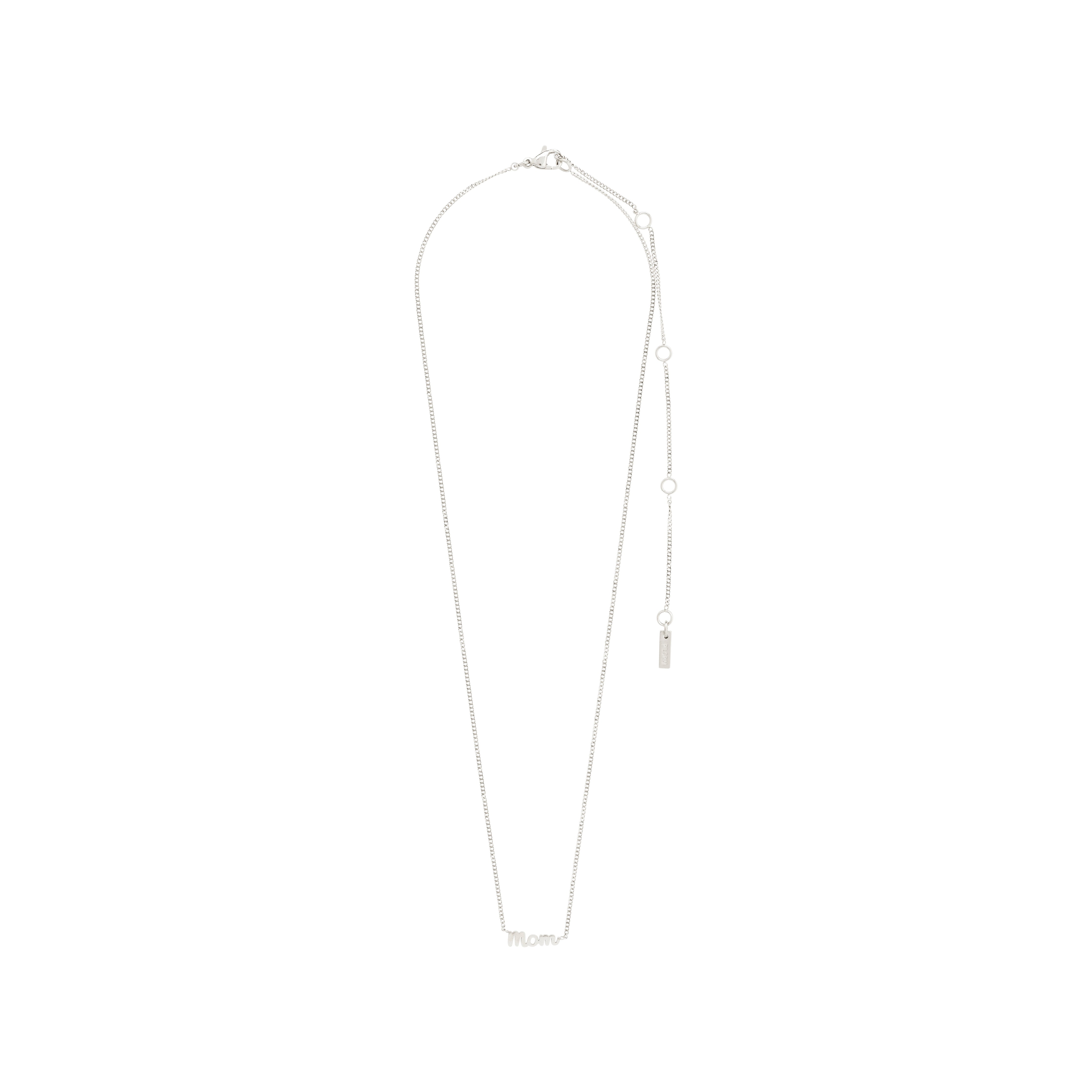 pilgrim-mom-halskette-versilbert-schriftzug-anh-nger-38-cm-9-cm image 6