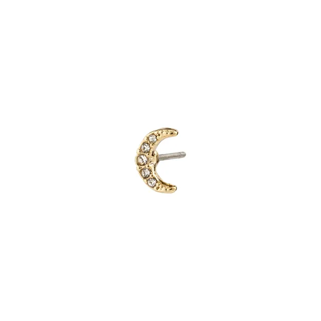 pilgrim-melina-single-ohrstecker-mond-vergoldet-mit-preciosa-kristallen image 1