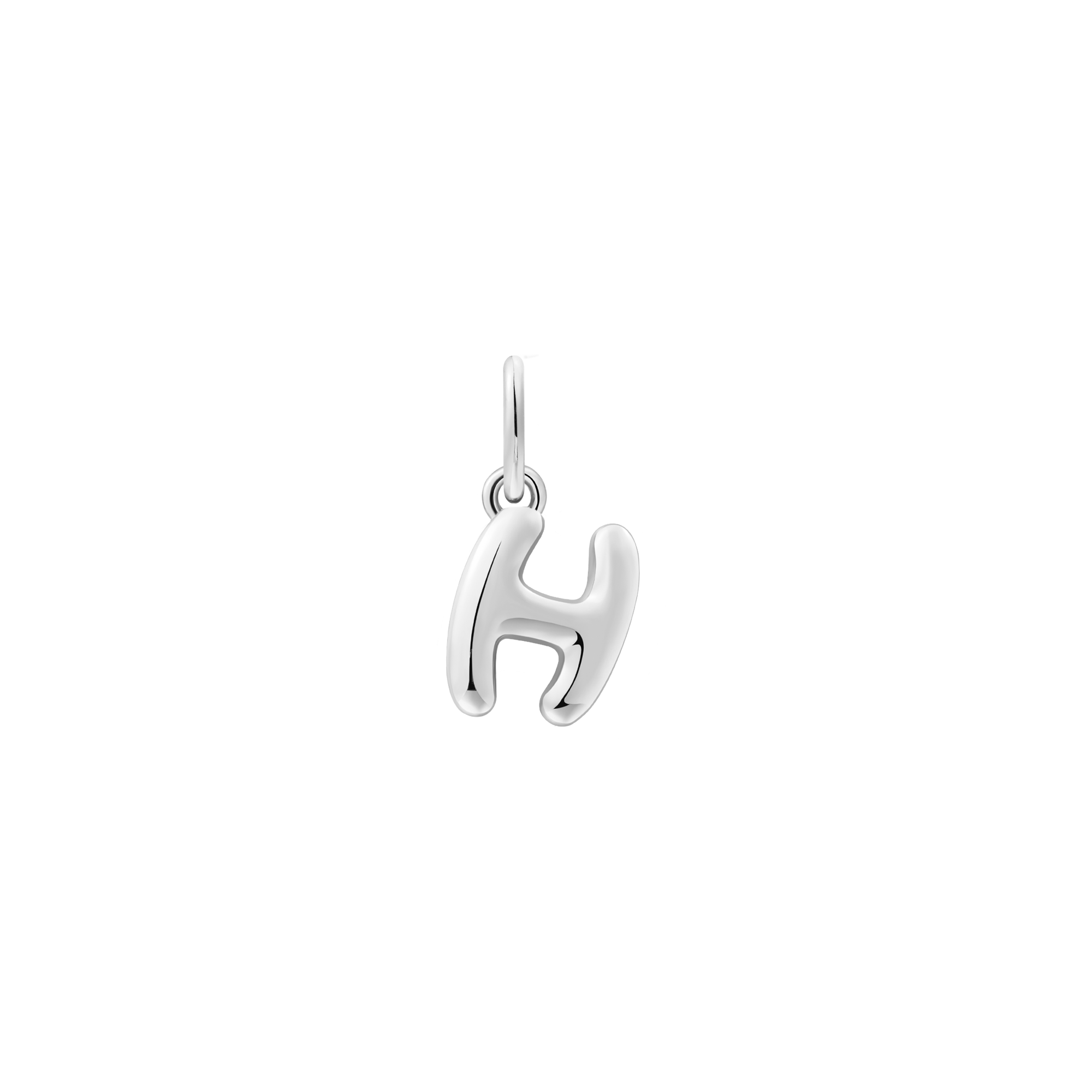 xenox-letter-bold-charm-h-925-sterlingsilber-18k-vergoldung image 2