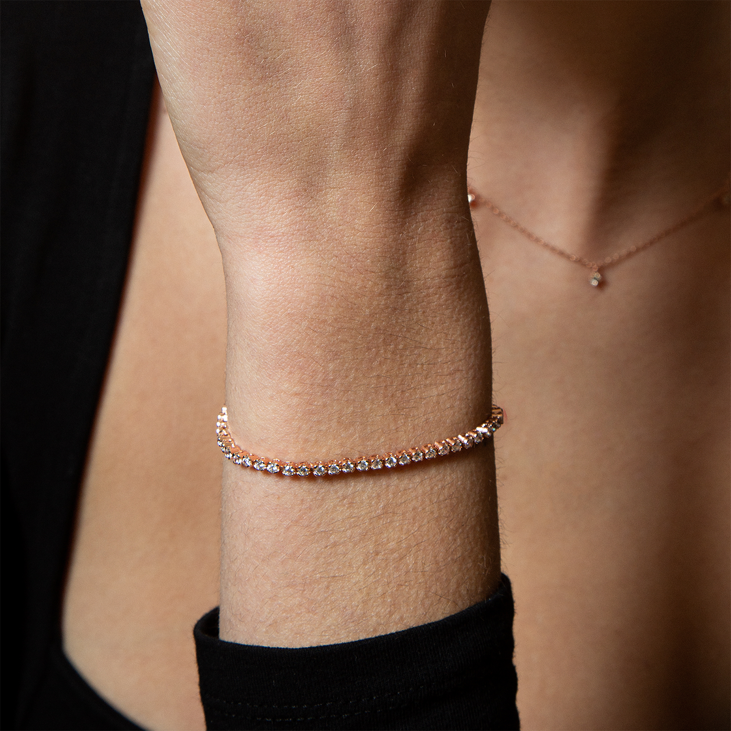 xenox-tennisarmband-925-sterlingsilber-mit-zirkonia-steinen-rhodiniert image 6