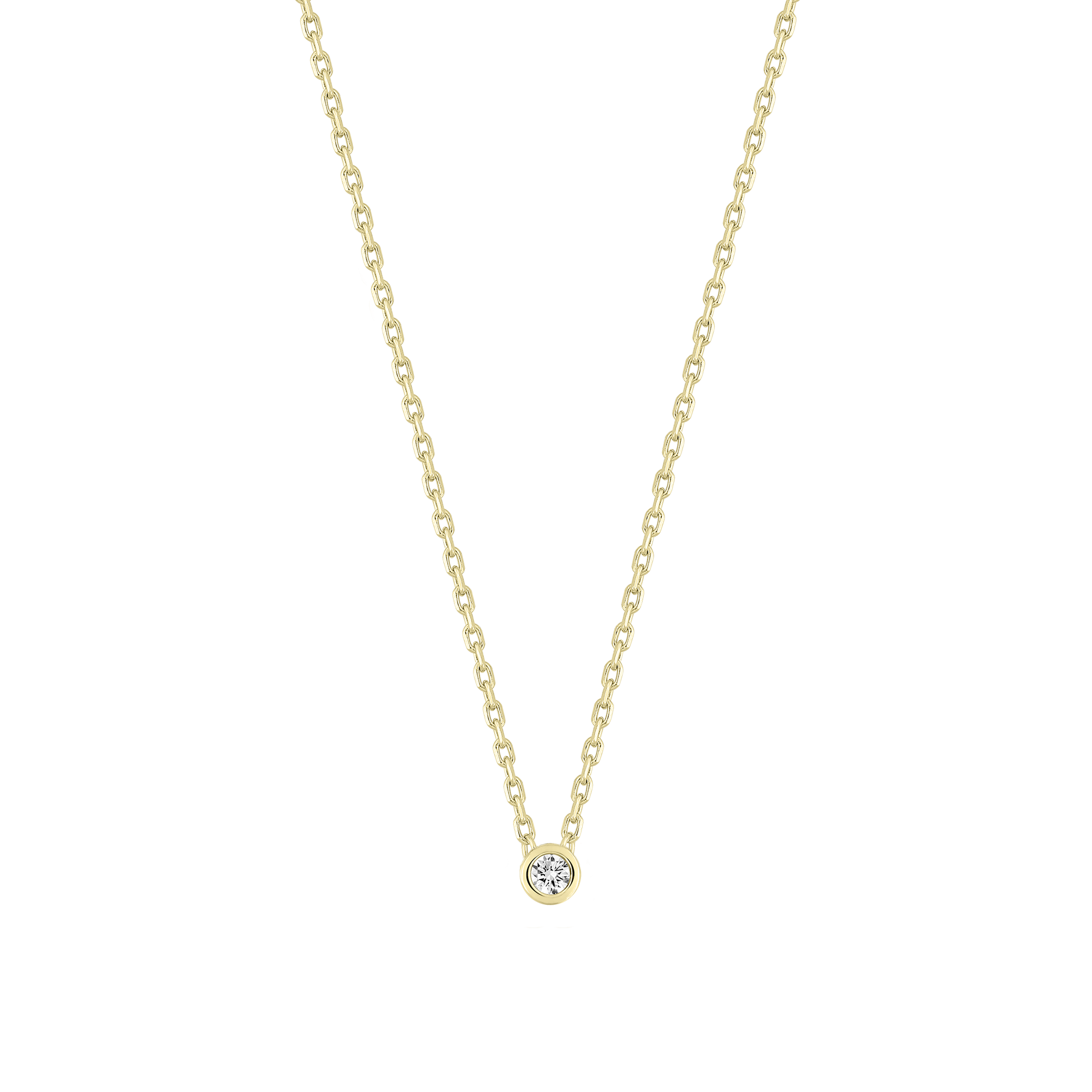 xenox-zarge-petite-halskette-925-sterlingsilber-mit-lab-grown-diamonds image 1