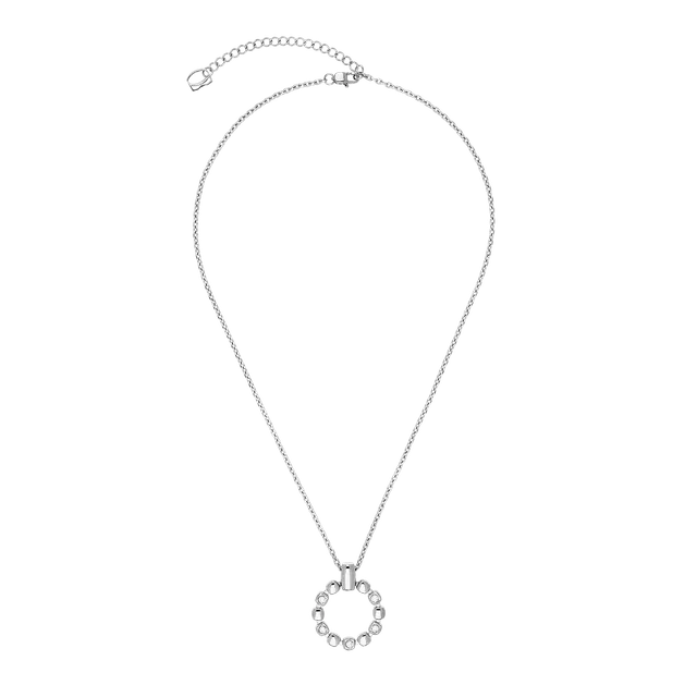 coeur-de-lion-soft-cube-circle-glow-halskette-silber image 1