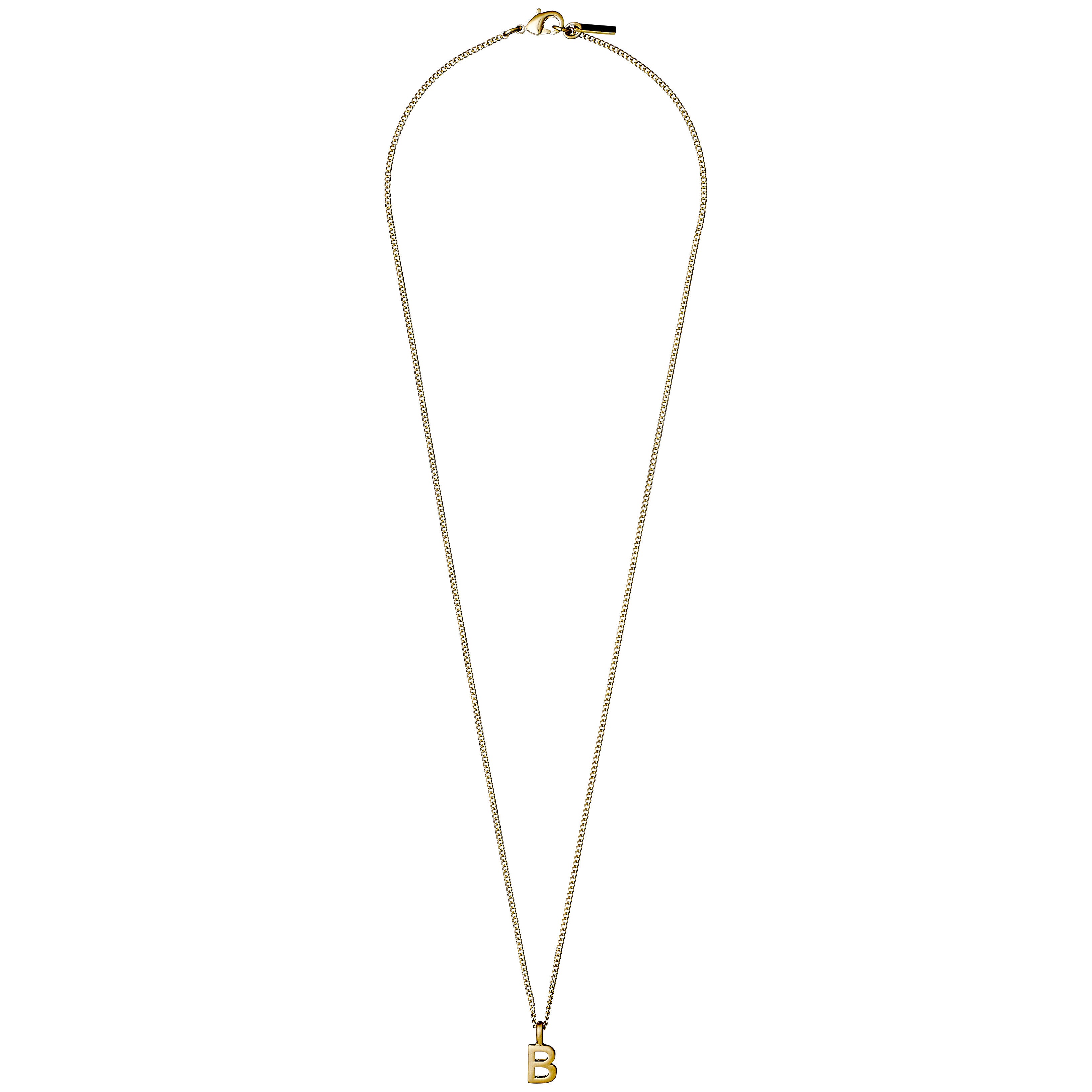 pilgrim-charm-halskette-mit-b-anh-nger-vergoldet-43-cm image 1