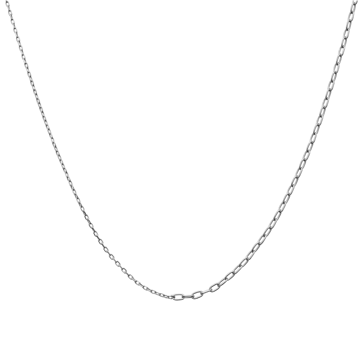 xenox-basic-halskette-925-sterlingsilber-rhodiniert image 1