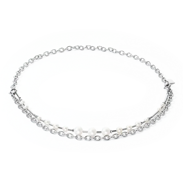 coeur-de-lion-s-wasserperlen-chain-halskette-multiwear-silber image 1
