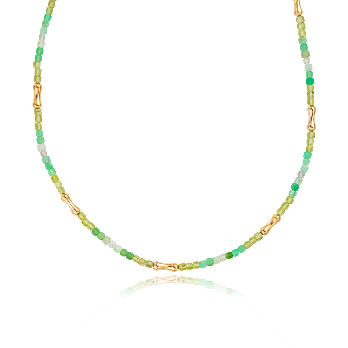 julie-julsen-loving-stones-kette-132-gr-ne-edelsteine-chrysopras-peridot-labrado image 1