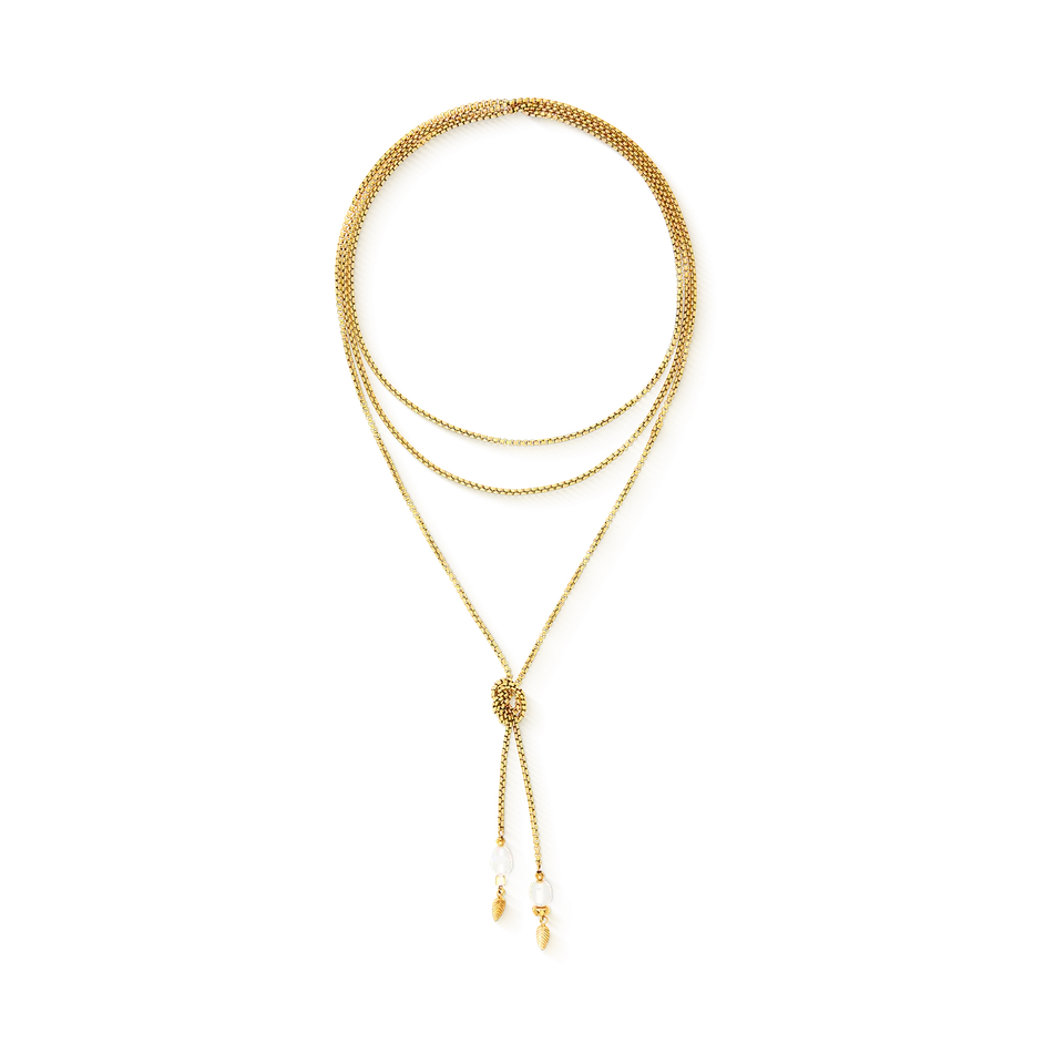 coeur-de-lion-serene-knot-chain-halskette-gold image 1