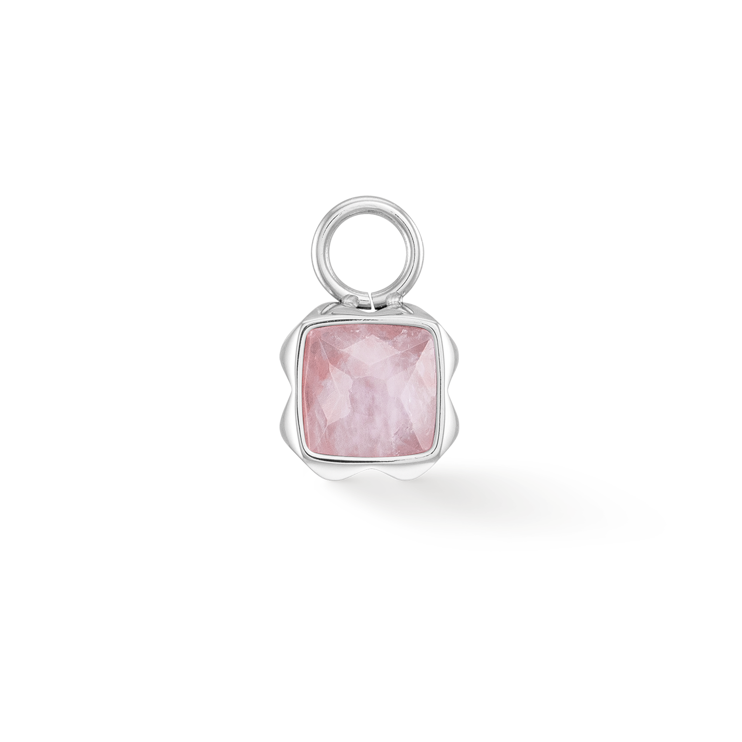 coeur-de-lion-birthstone-oktober-charm-rosenquarz-silber image 1