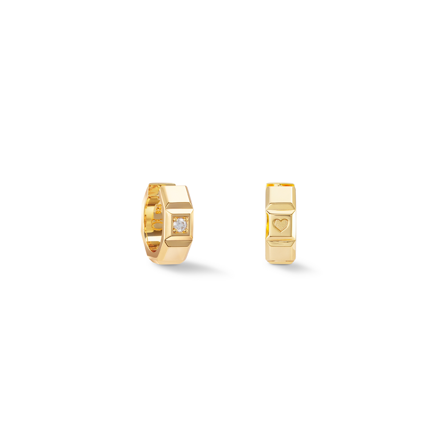 coeur-de-lion-statement-sparkling-creole-17-mm-gold-fine-edition image 1
