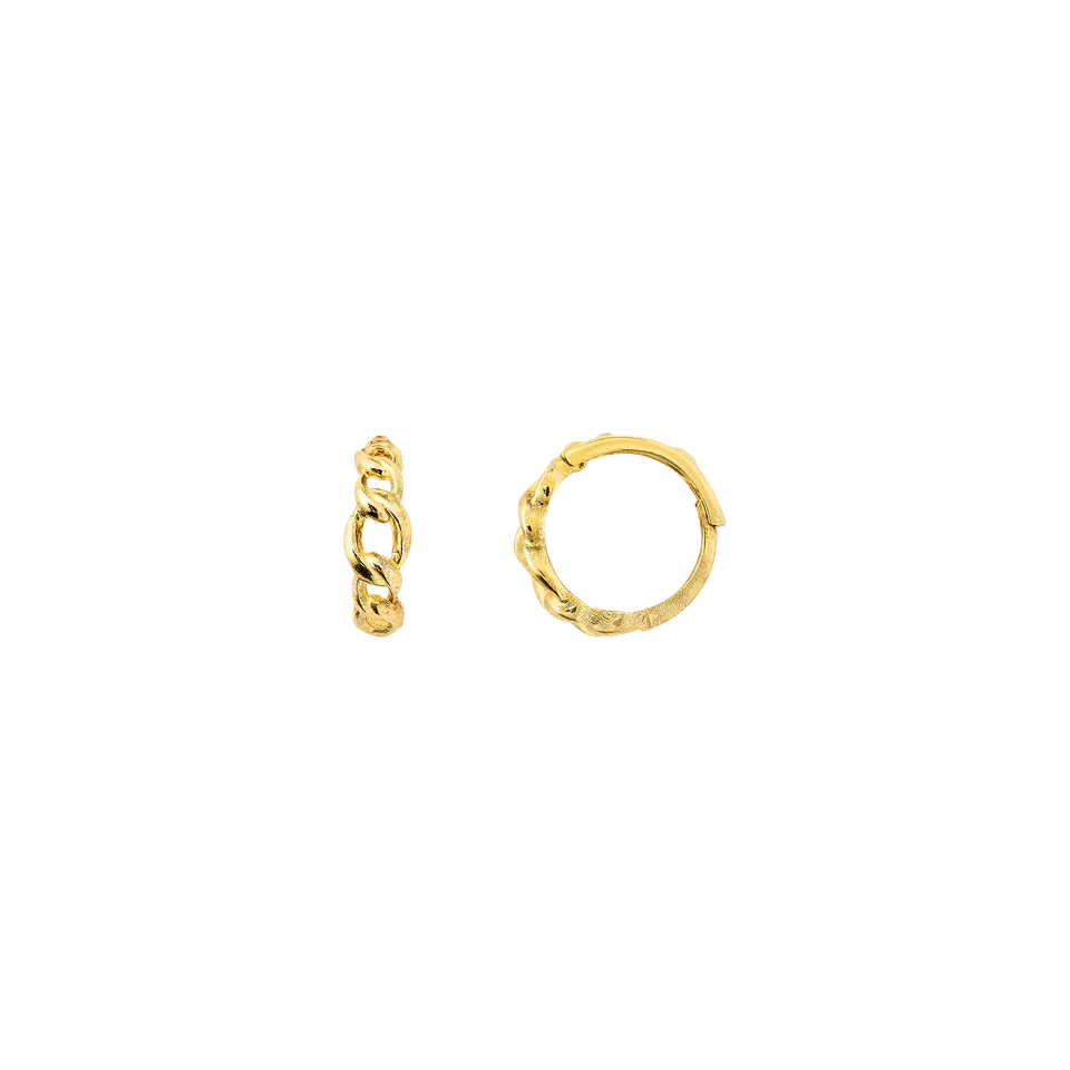 xenox-fine-circle-creolen-585-gelbgold-glieder-design image 1