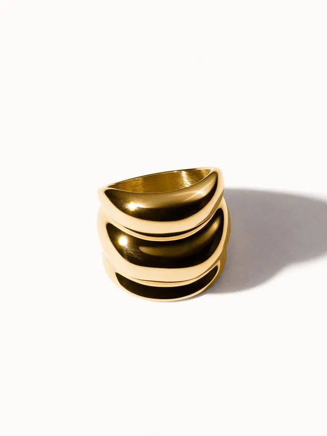 purelei-x-leger-dare-to-shine-ring-breiter-statement-ring-aus-edelstahl image 1
