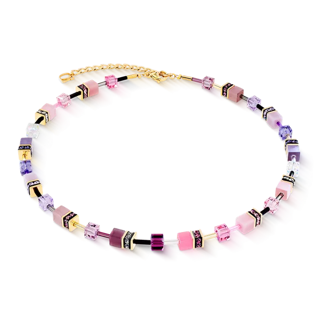 coeur-de-lion-geocube-iconic-halskette-rosa-flieder image 1