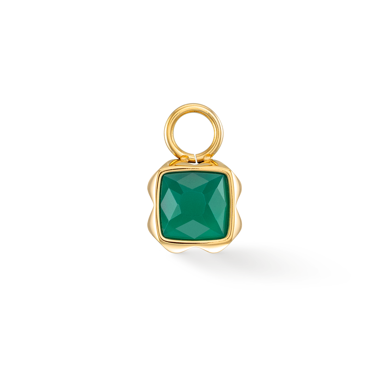 coeur-de-lion-birthstone-mai-charm-gr-ner-achat-gold image 1
