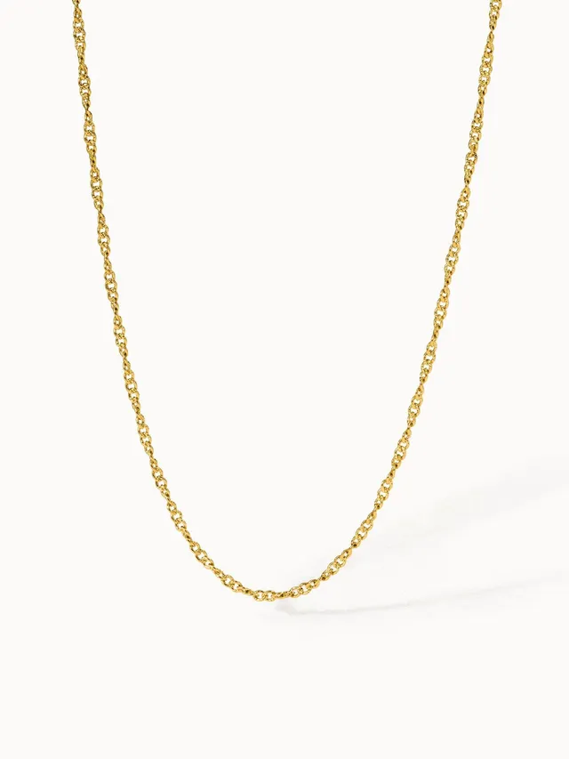 purelei-kaula-kette-gedrehte-halskette-verstellbar-35-40-cm image 1