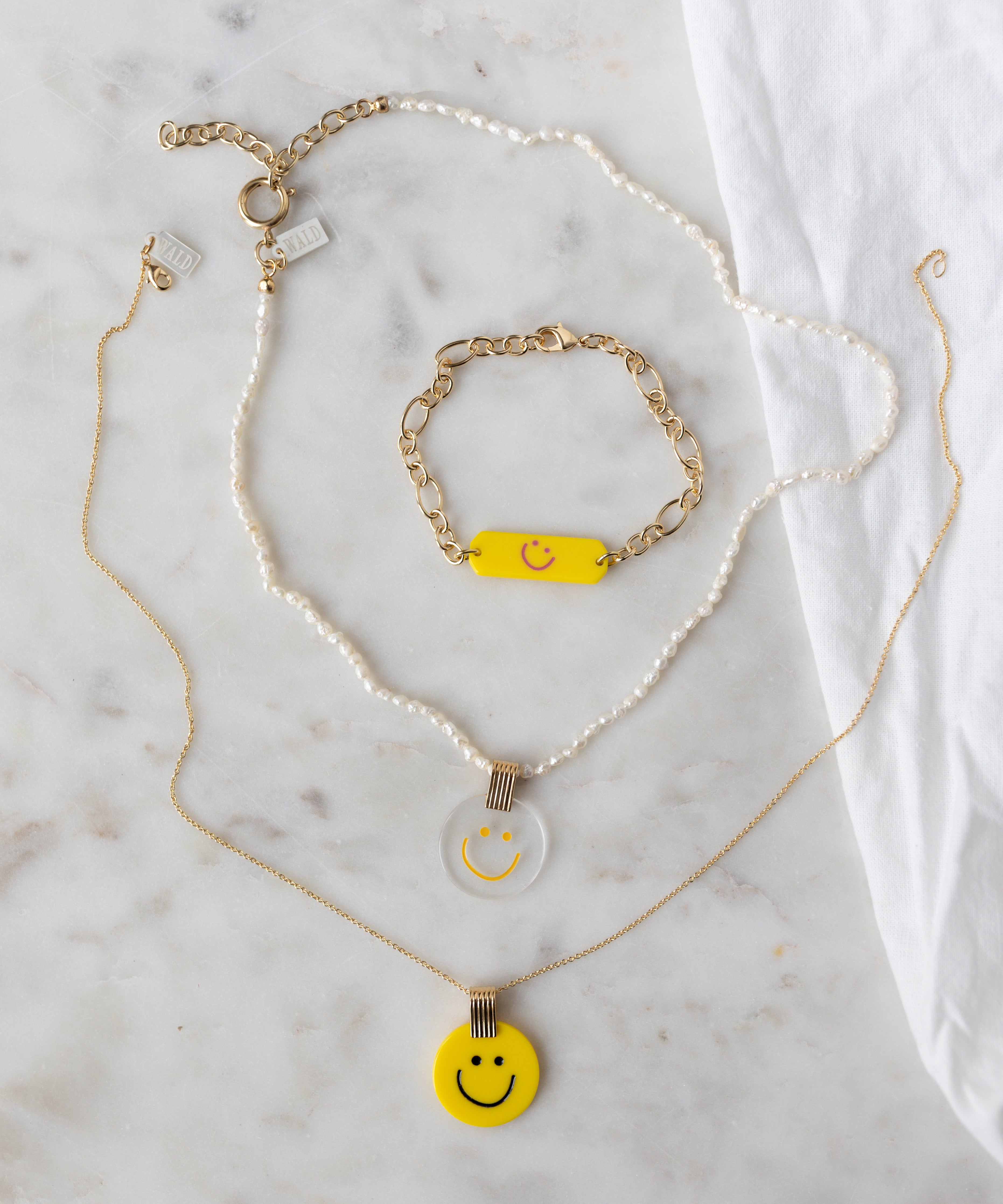 wald-berlin-happy-id-armband-yellow-smilie-gold-16-20-cm image 4