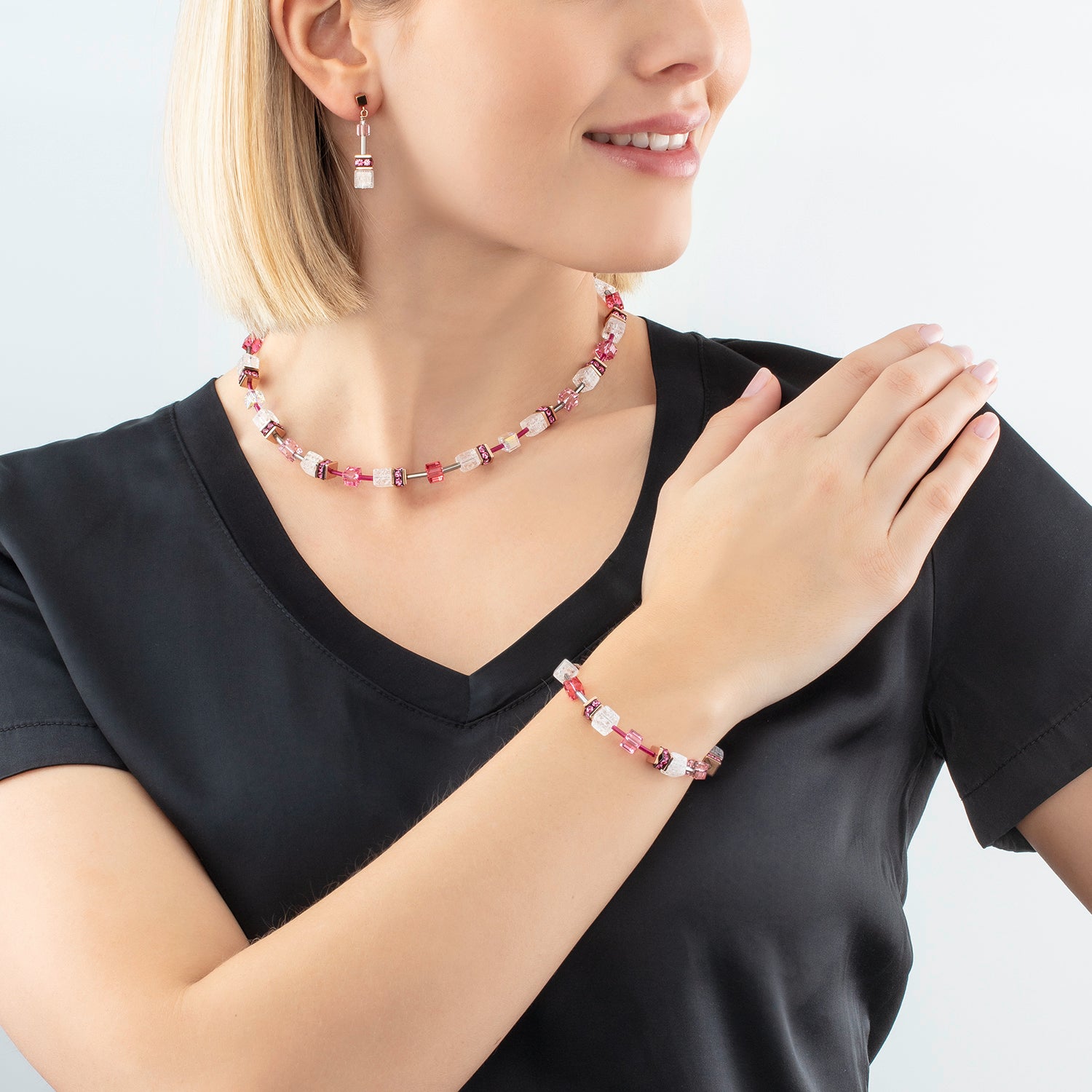 coeur-de-lion-geocube-iconic-nature-armband-pink-wei image 4