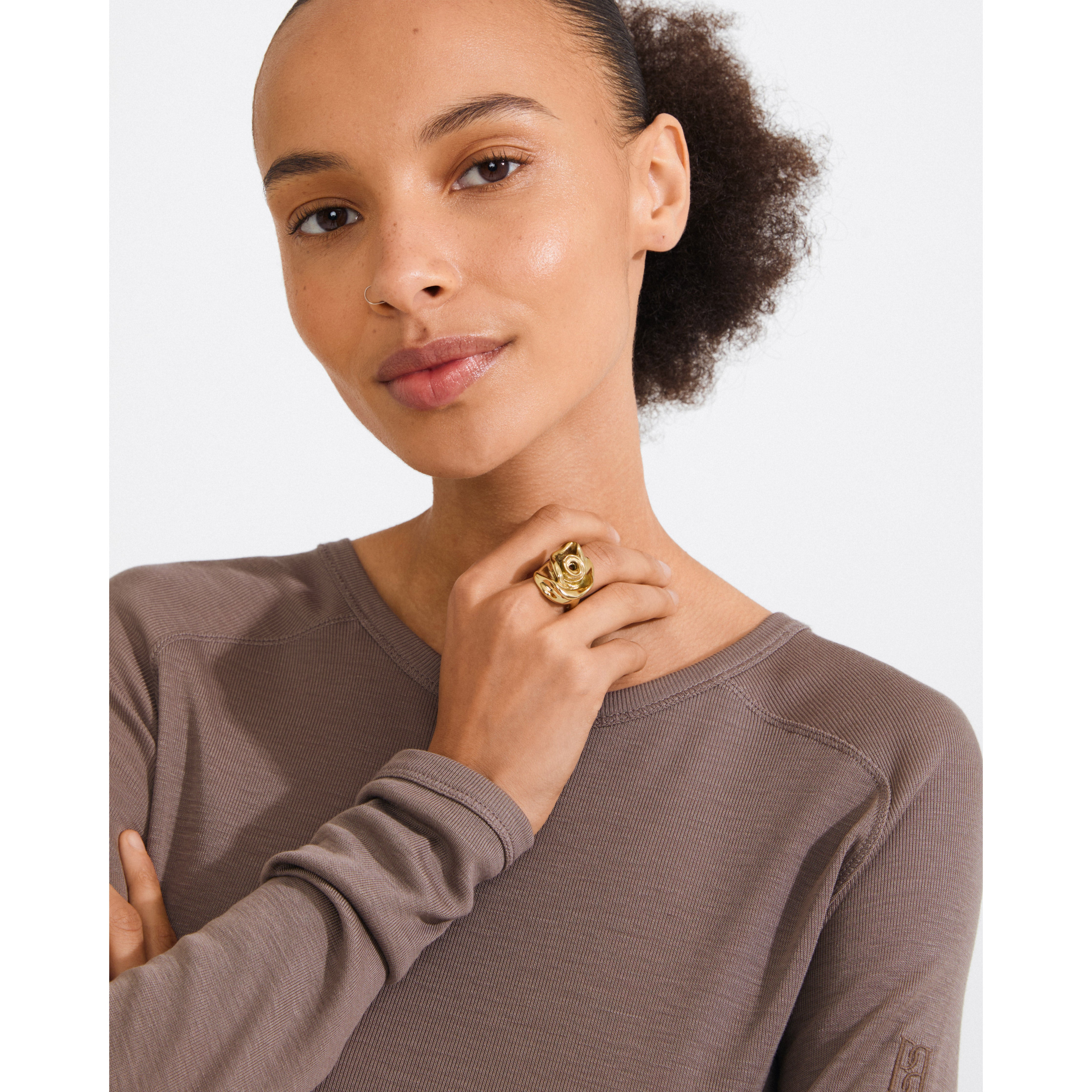 pilgrim-inner-ring-vergoldet-rose-verstellbar image 2