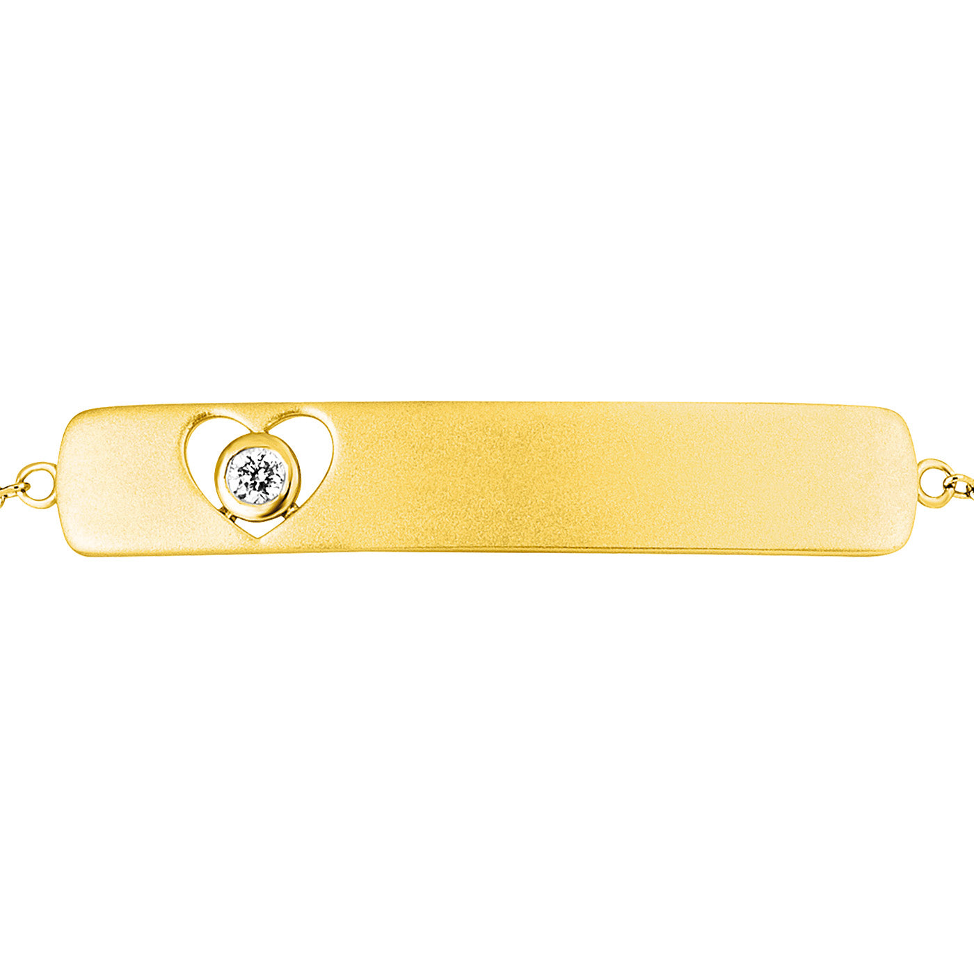 julie-julsen-id-armband-silber-vergoldet-gravurplatte-herz-mit-wei-em-zirkonia image 3
