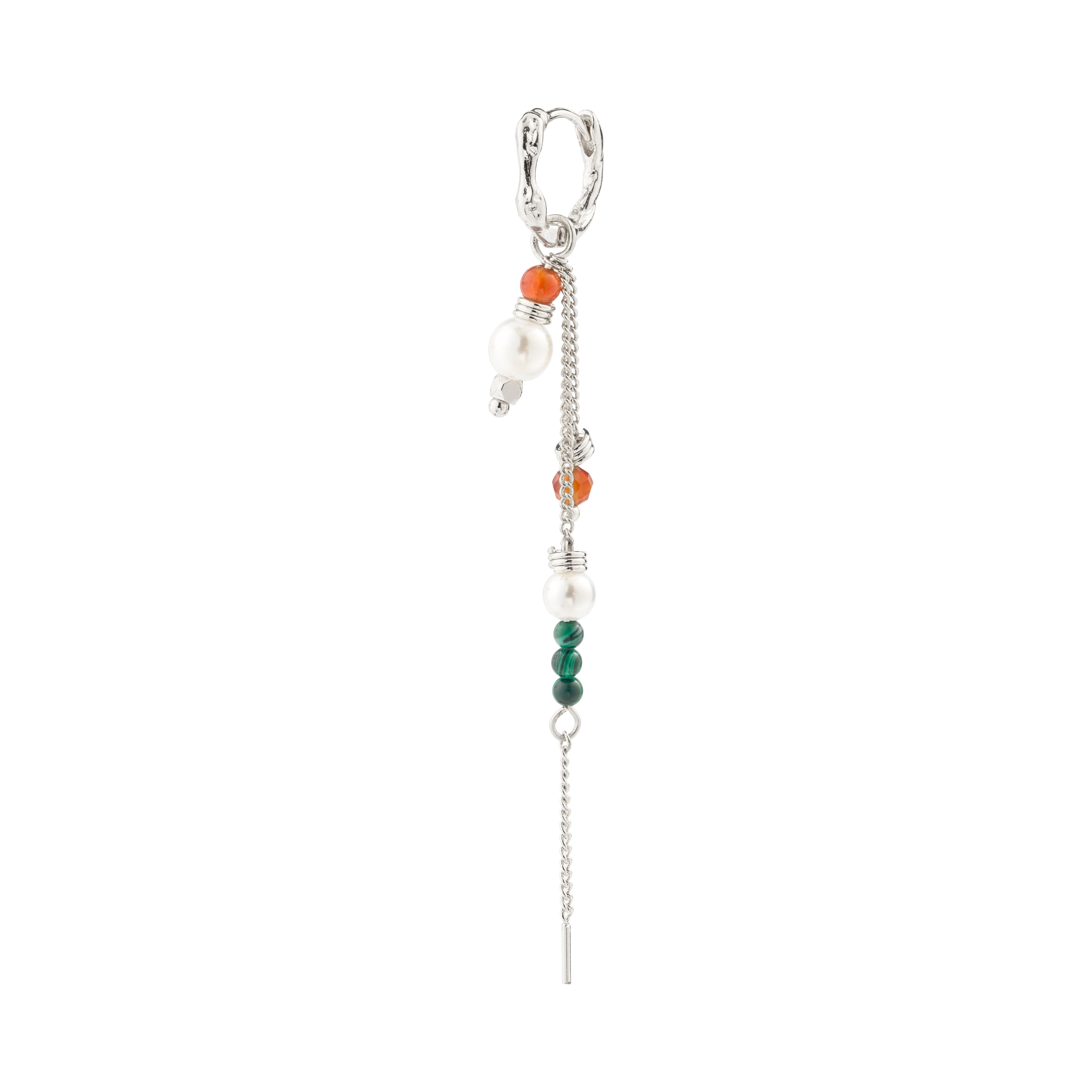 pilgrim-sibyl-single-ohrring-creole-versilbert-multicolor image 1