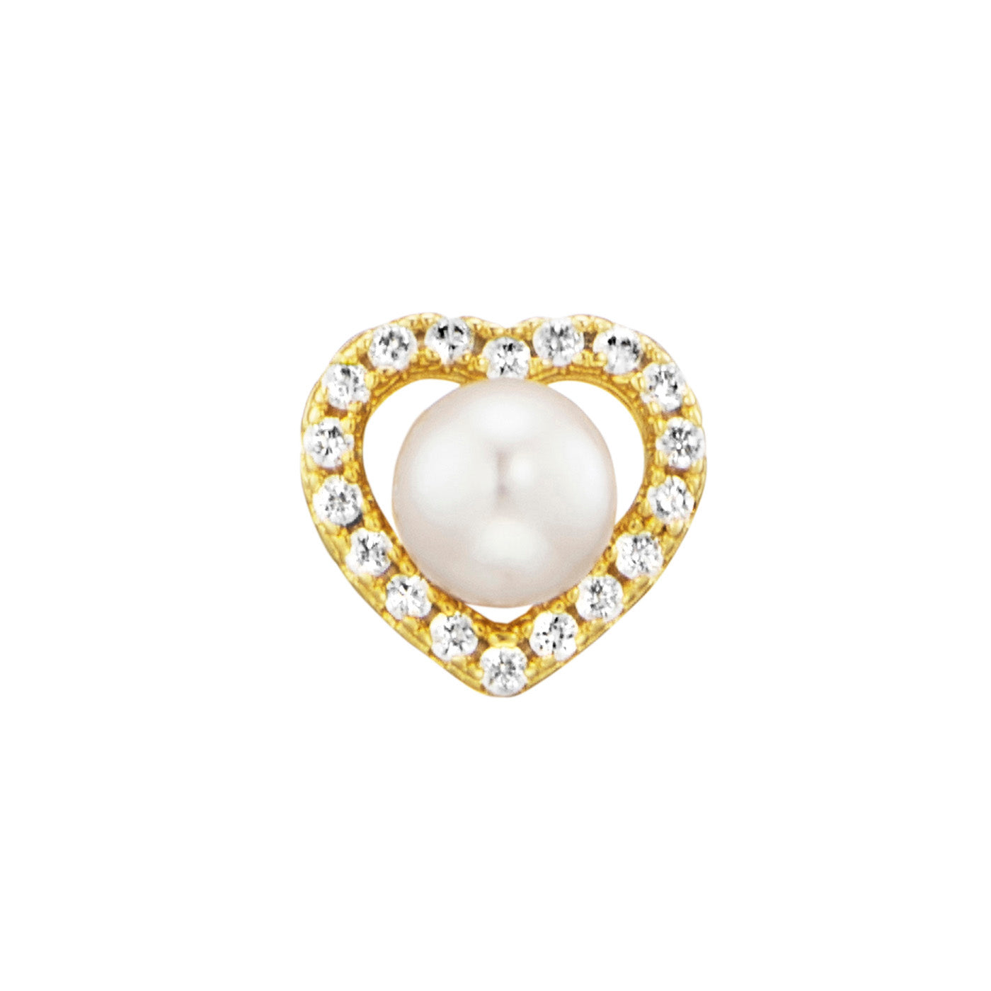 julie-julsen-heart-pearl-ohrstecker-vergoldet-mit-36-zirkonia-und-s-wasserperle image 3