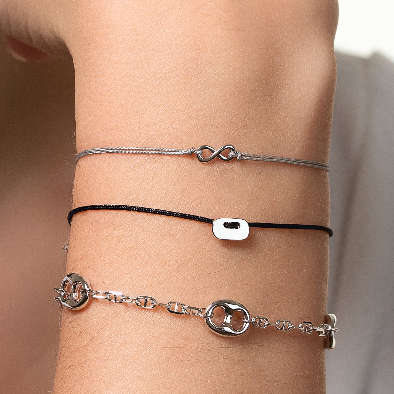 xenox-happy-armband-925-sterlingsilber-rhodiniert-2 image 4