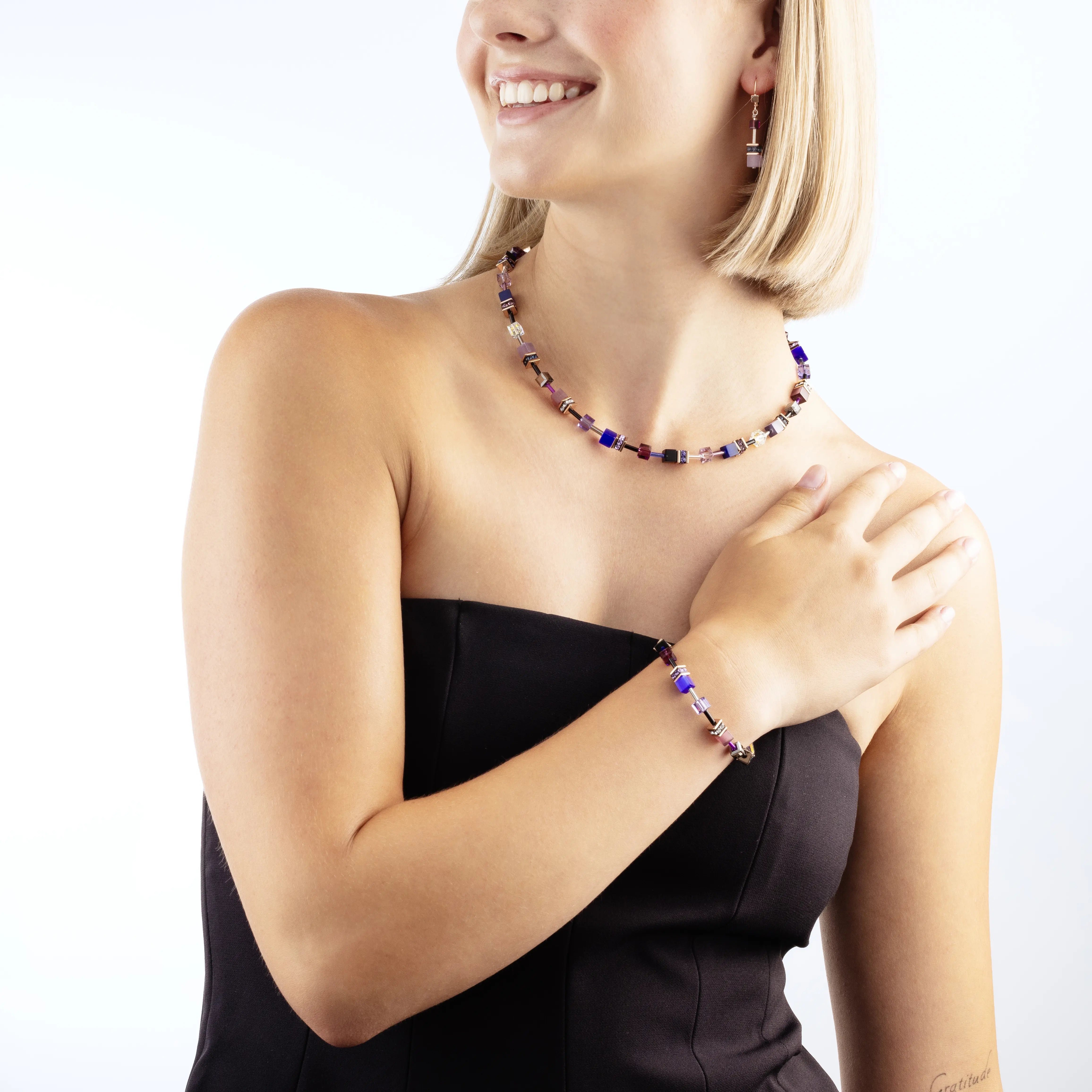 coeur-de-lion-geocube-iconic-armband-blue-moon-ros-gold-blau-lila image 4