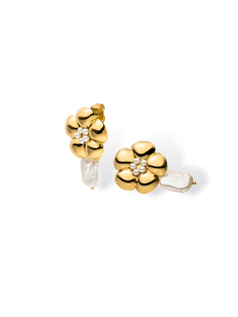 purelei-floral-pearly-ohrringe-bl-tenstecker-mit-keshi-perle image 1