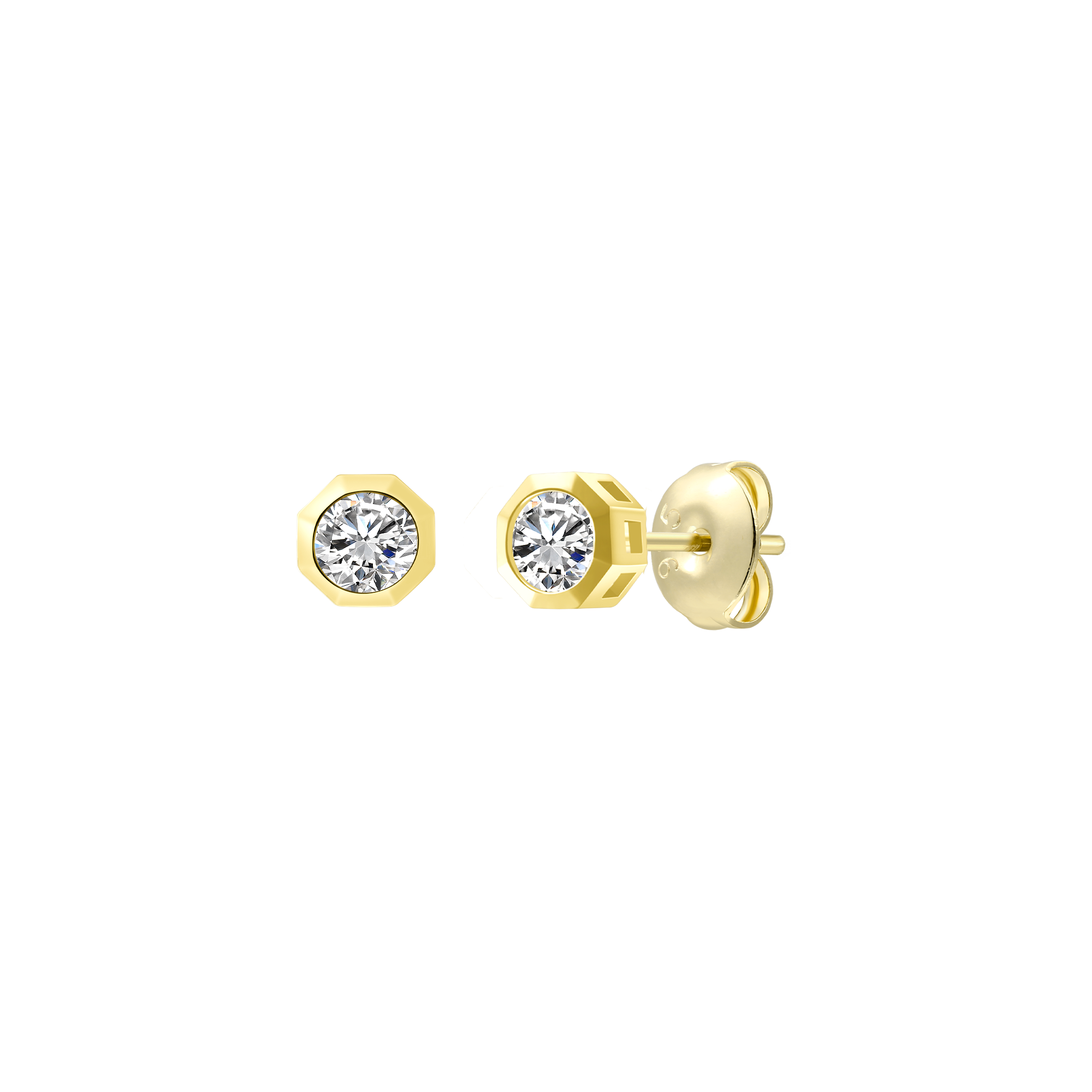 xenox-pure-essentials-ohrringe-925-sterlingsilber-rhodiniert-mit-zirkonia-2 image 2