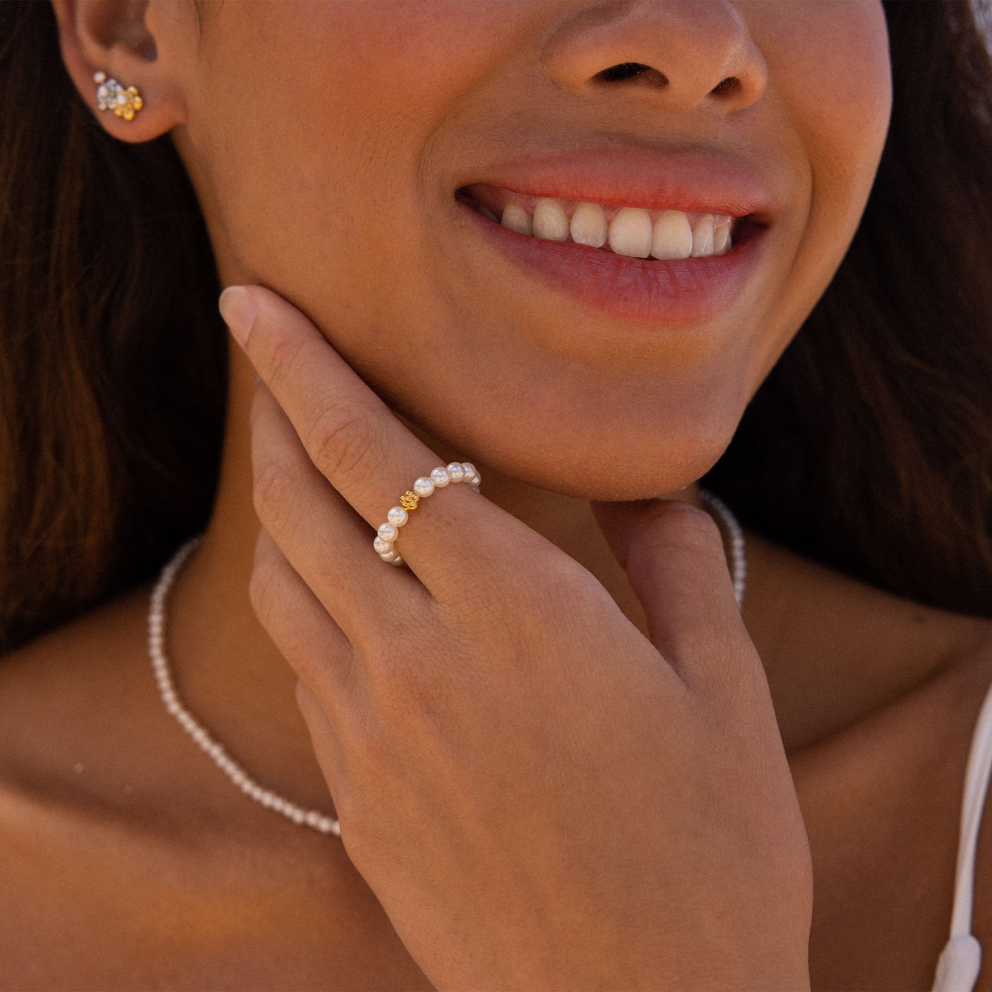 purelei-anxiety-shiny-bloom-ring-elastisch-mit-perlen image 4