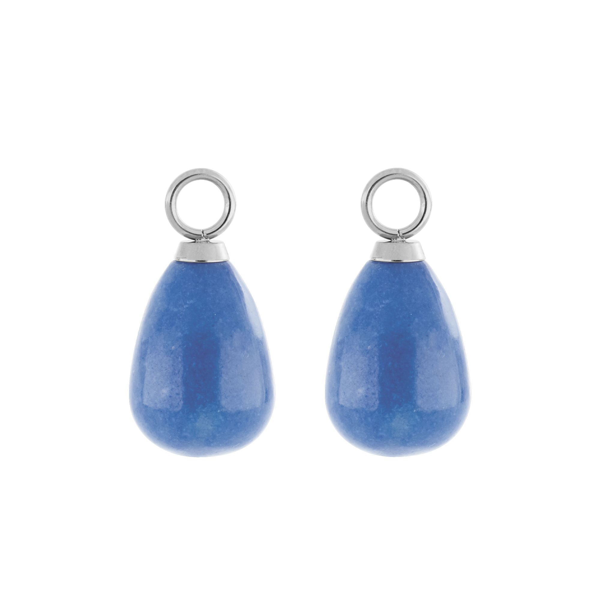 coeur-de-lion-ear-me-up-charm-tropfen-silber-blau image 1