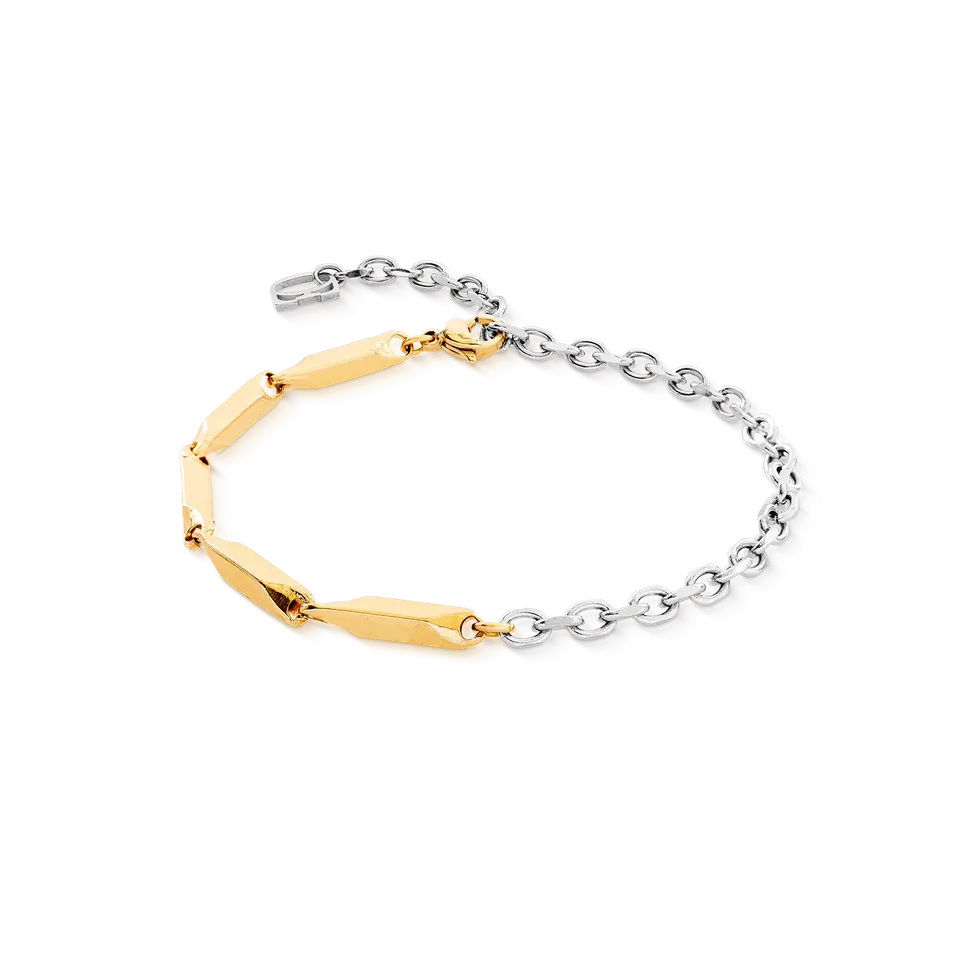 coeur-de-lion-twisted-layers-duo-armband-bicolor image 1