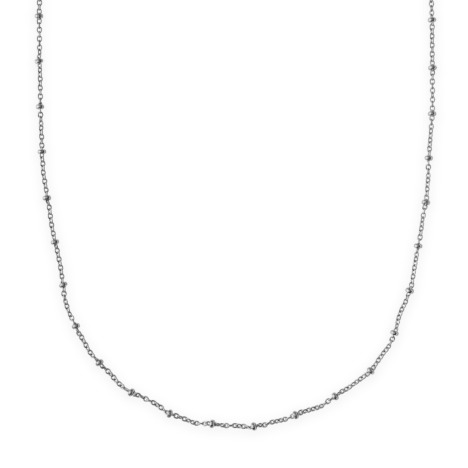 xenox-basic-halskette-925-sterlingsilber-rhodiniert-layering-kette-2 image 1