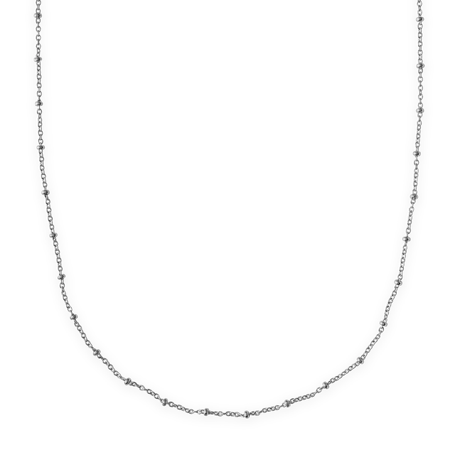 xenox-basic-halskette-925-sterlingsilber-rhodiniert-layering-kette-2 image 1